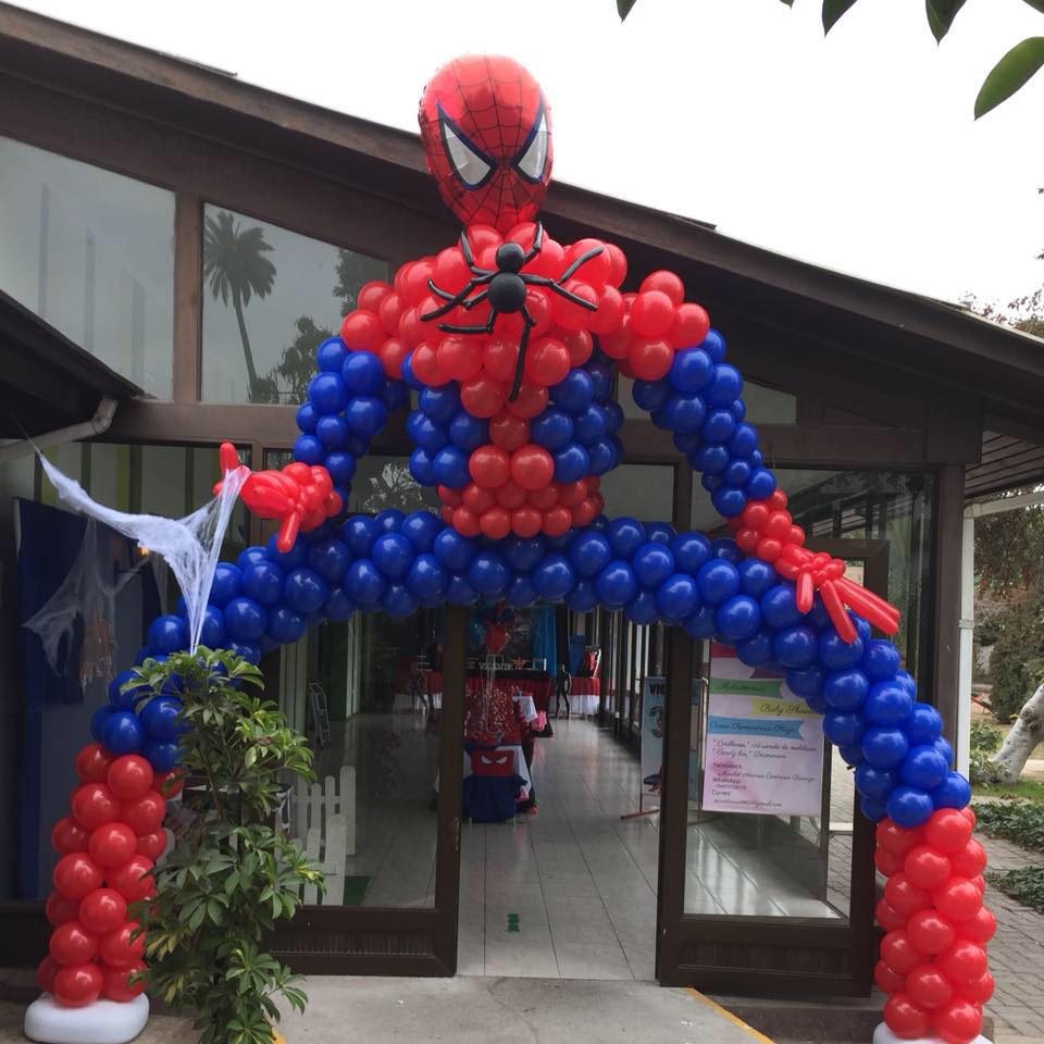 Arco escultura Spiderman